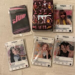 Blackpink K-Pop Photocard Set with Instagram Theme